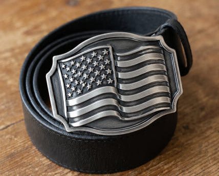 Fire Man Belt Buckle